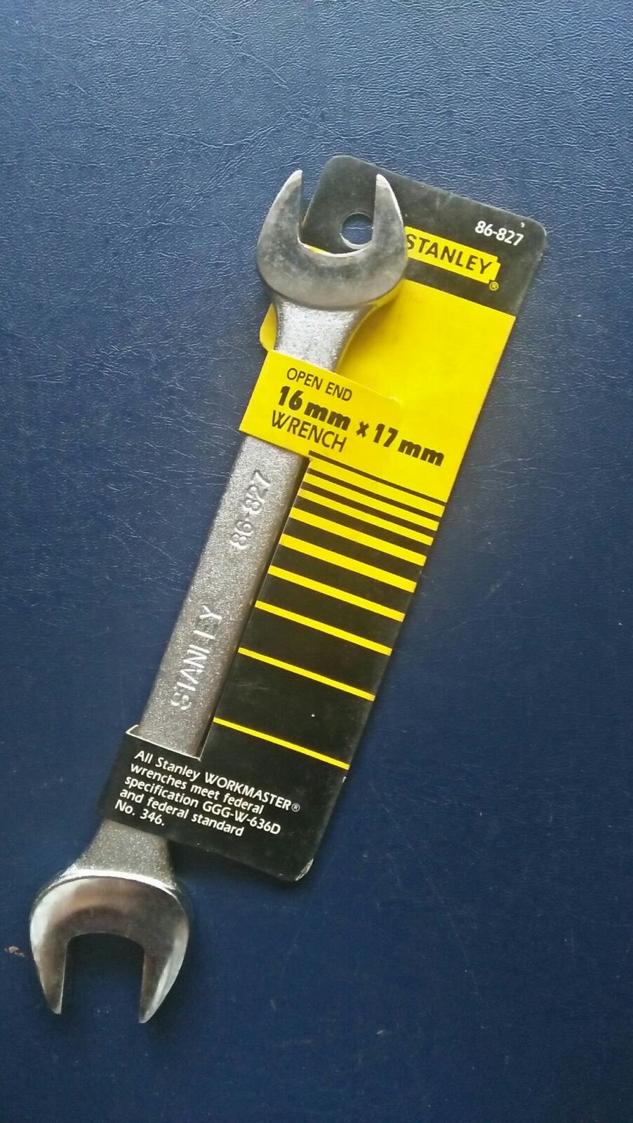 Stanley OpenEnd Wrench Chrome (16mm x 17mm) 86827 Lazada PH