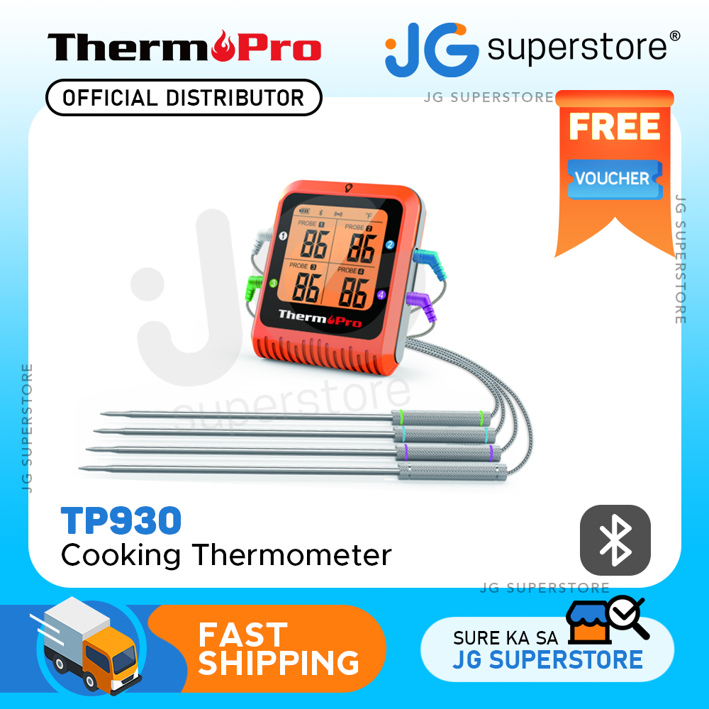 ThermoPro TP930 Wireless and Rechargeable Meat Thermometer with