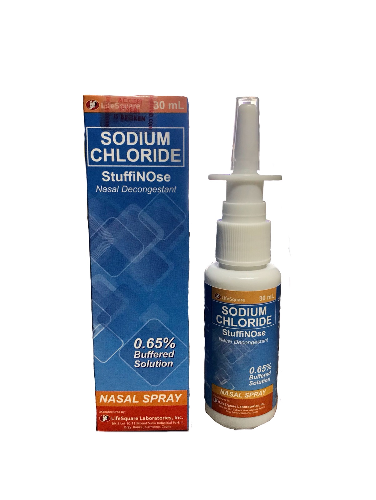 Stuffinose ( Nasal Decongestant Spray 30ml ) Lazada PH