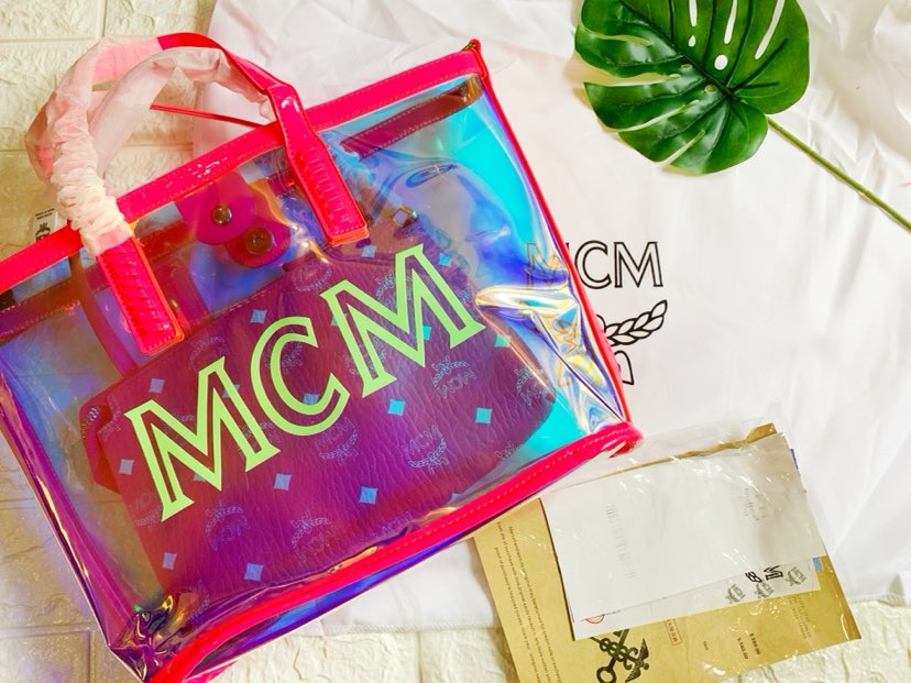 mcm transparent bag