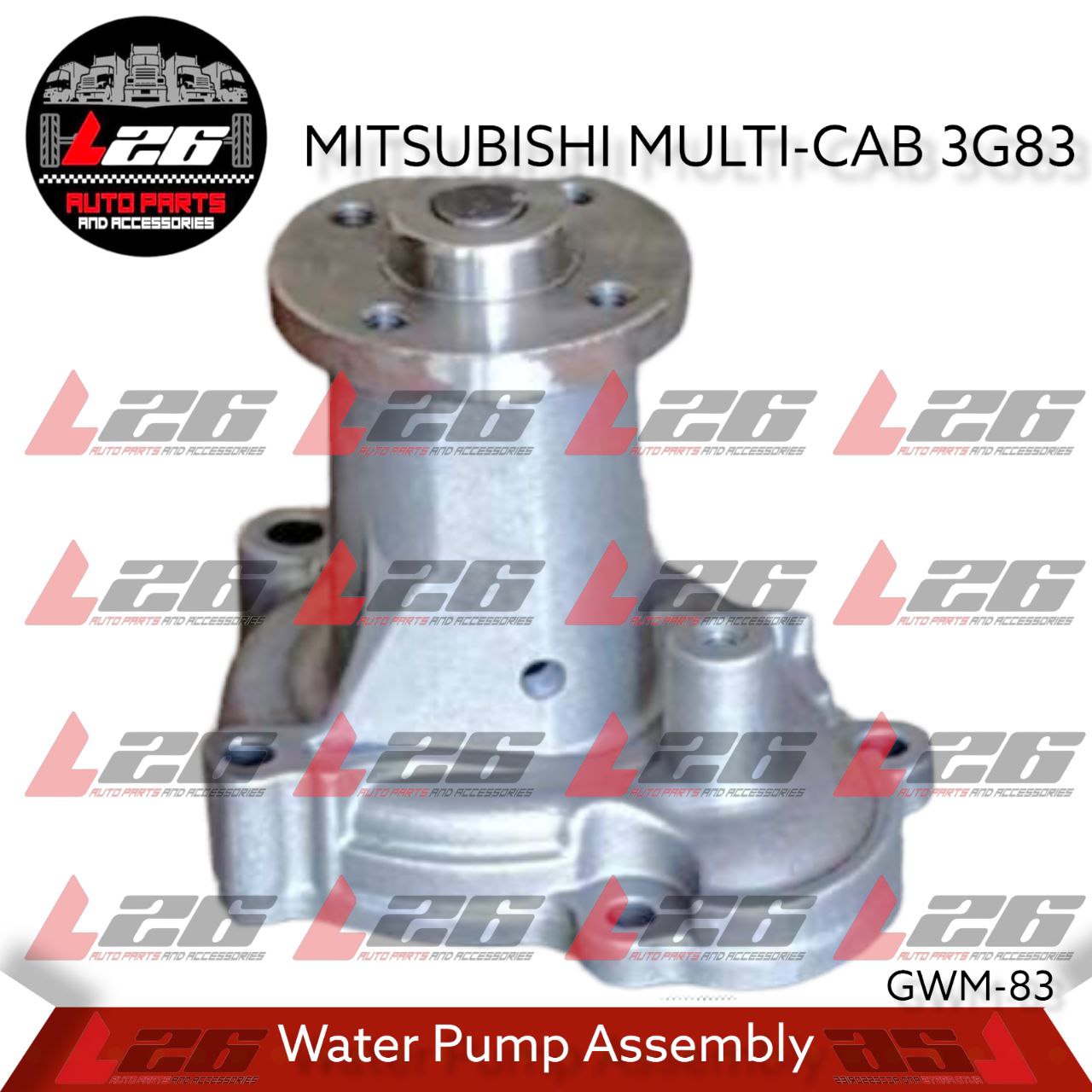 Mitsubishi Minicab Water Pump – U14 U15 U18 3G81 3G83 – New Genuine