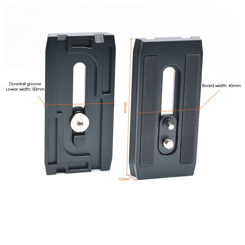 Quick Release Plate,Camera Quick Release Plate Adapter for Benro KH25/KH26/KH25N/KH26NL Camera Accessories