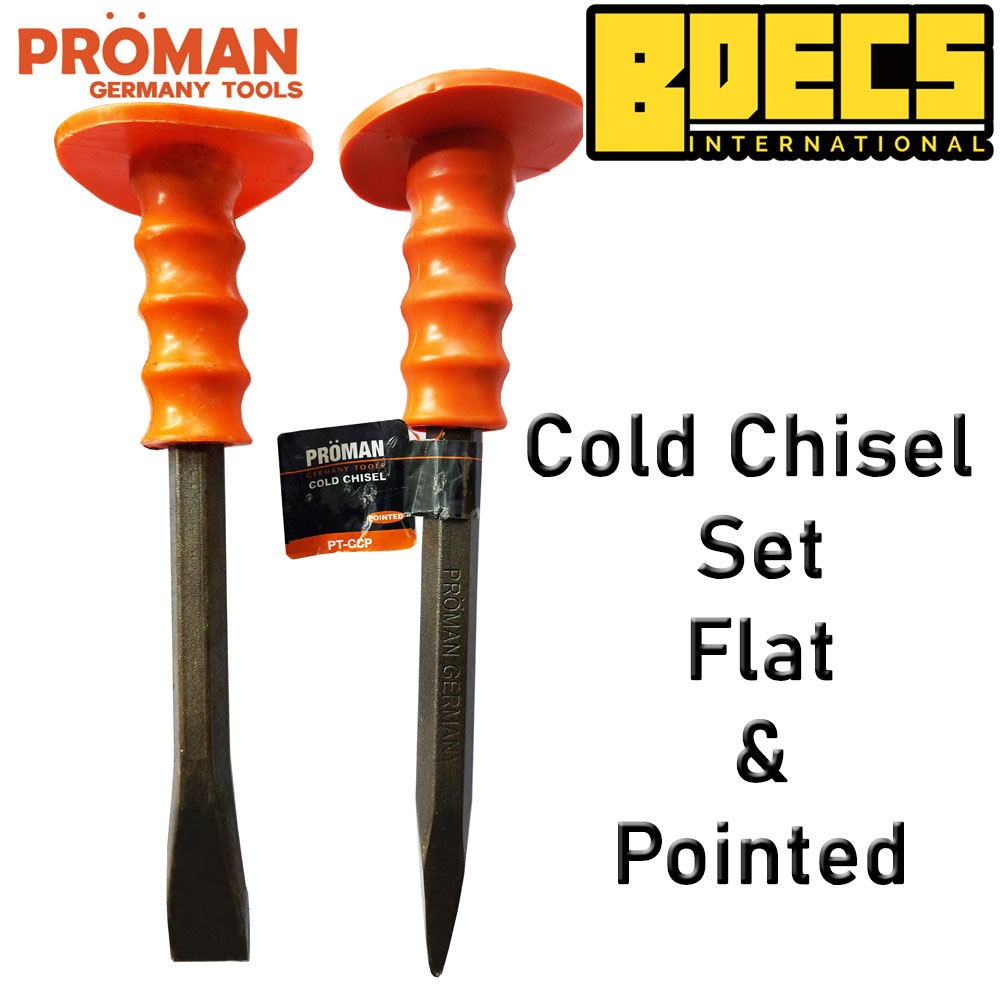 Cold Chisel Set Flat and Pointed Heavy Duty Lazada PH