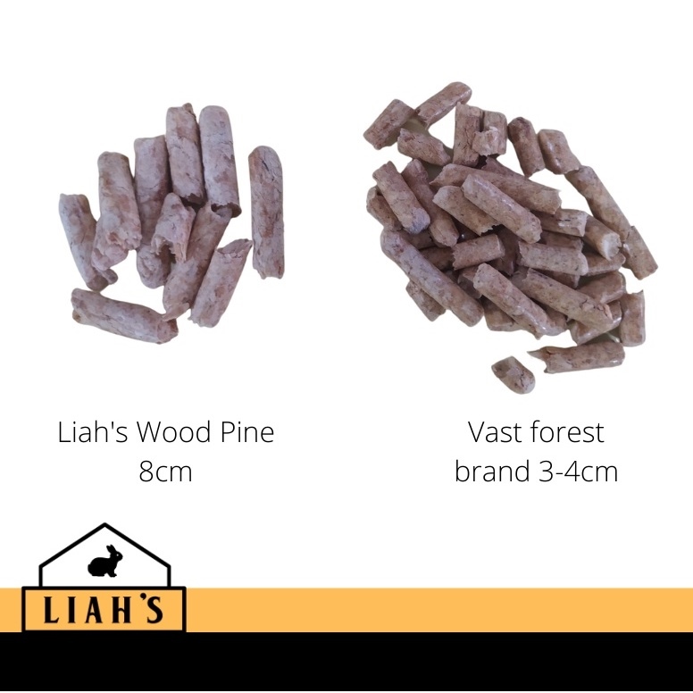 【LazM】 Kiln Dried Wood Pine Pellet for Pet Litter 10Kg Lazada PH