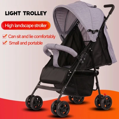 【Ready Stock】Stroller for Baby Boys Portable Folding 0-36 Months Baby Stroller Multifunctional Travel Stroller