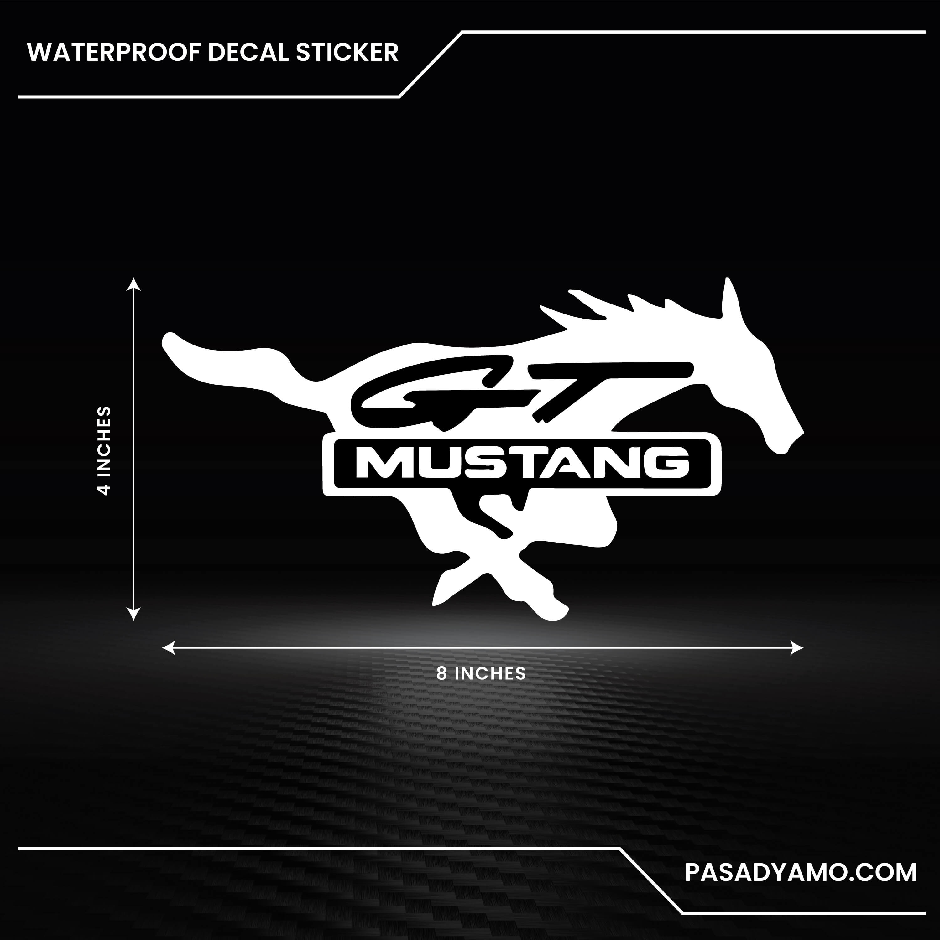 Ford Mustang Vinyl Sticker Decals