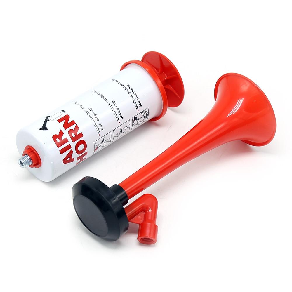 Super Horn Hand Pump Air Horn Cheerleading Soccer Ball Sports Fans Horn Plastic Trumpet with Gas Pump