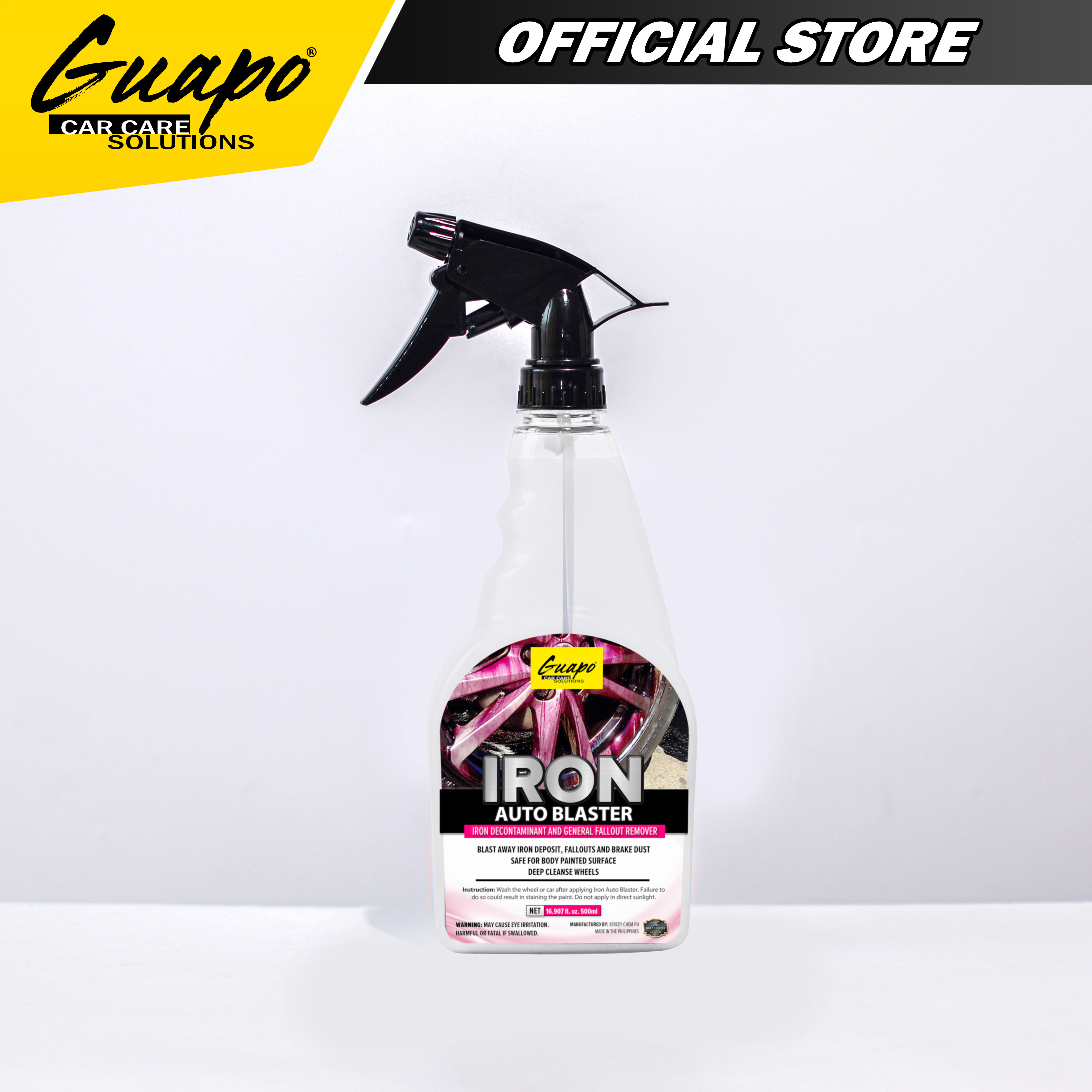 Guapo Iron Auto Blaster/ Iron Decontaminant Spray 500ml Lazada PH
