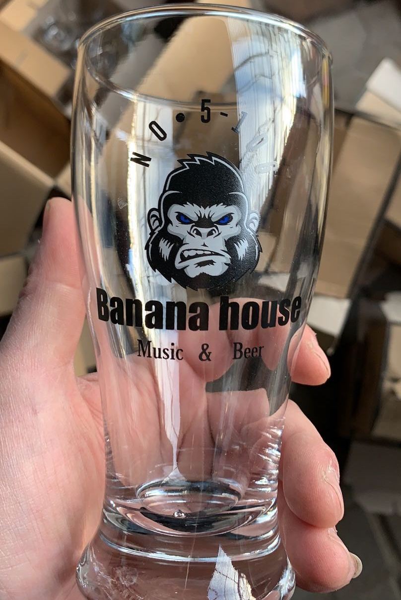 Brewed beer mug, draft beer mug, leadfree glass water mug, juice hot