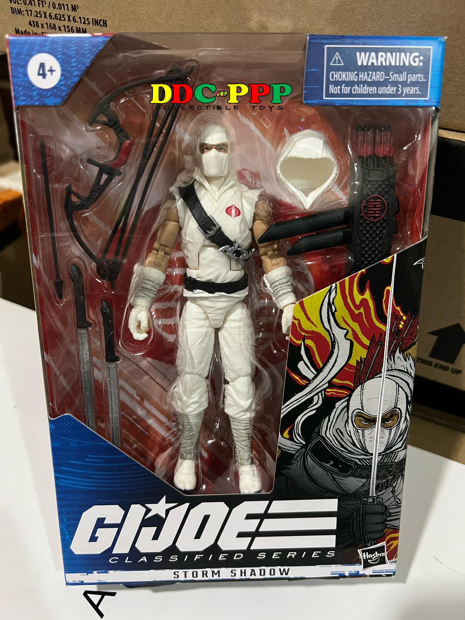 STORM SHADOW G.I. Joe Classified Series 6Inch Action Figure (SEALED