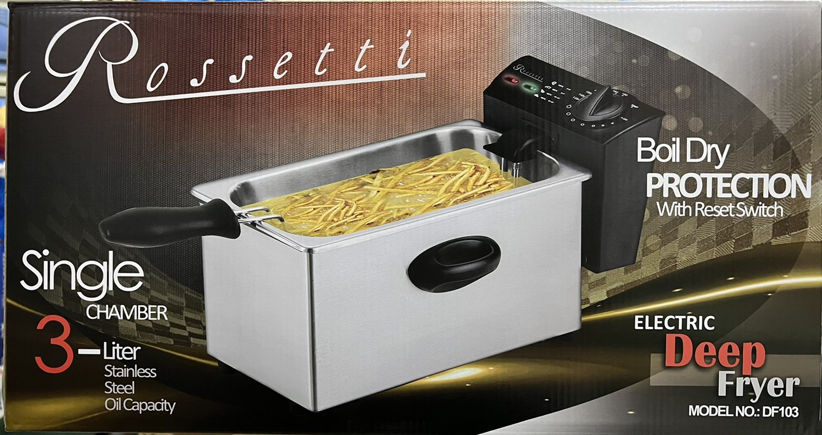 Rossetti Deep Fryer 3 Liters DF103 Lazada PH
