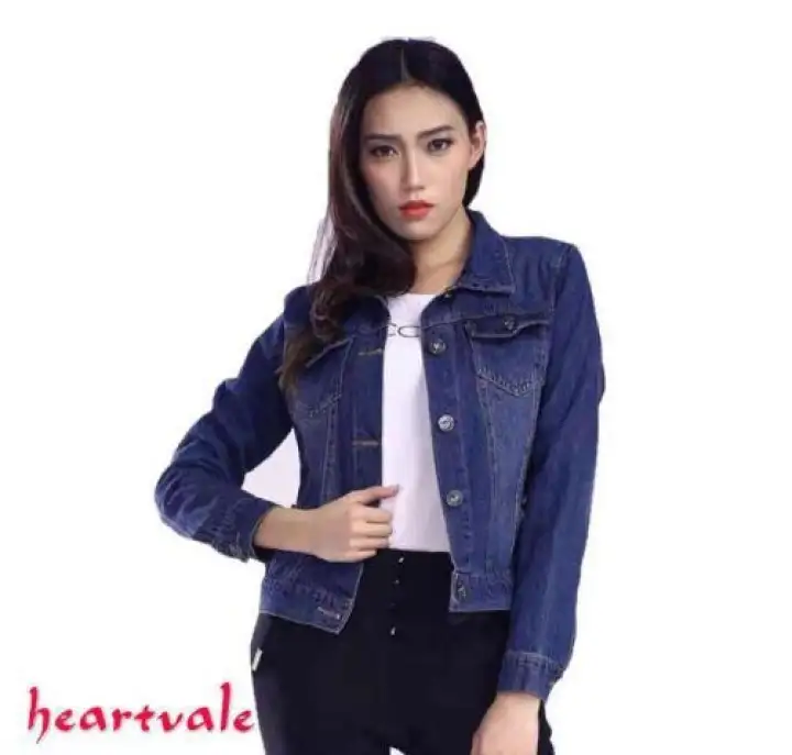 stretchable denim jacket