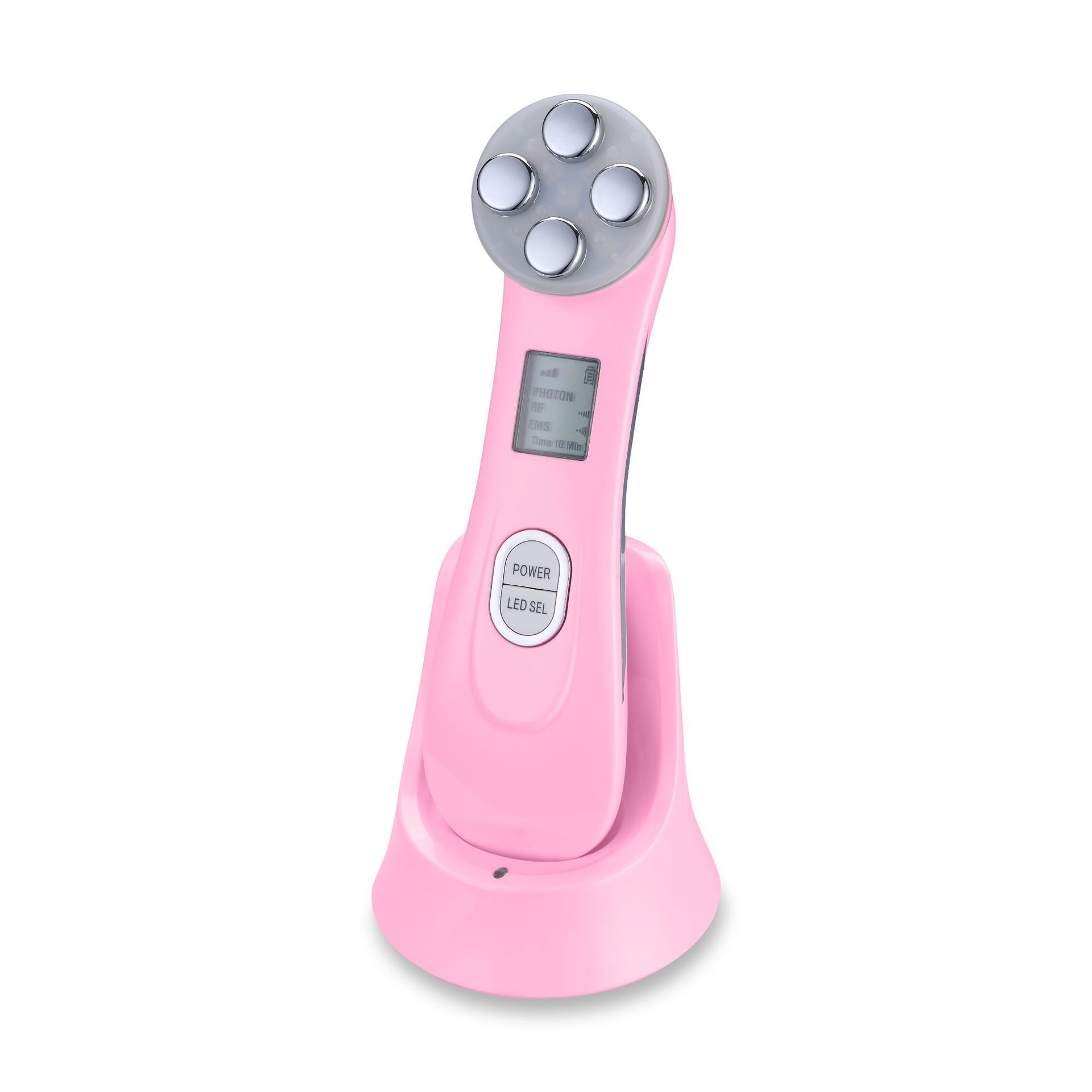 RF beauty instrument introduces fade color photon to tender skin, lifts ...