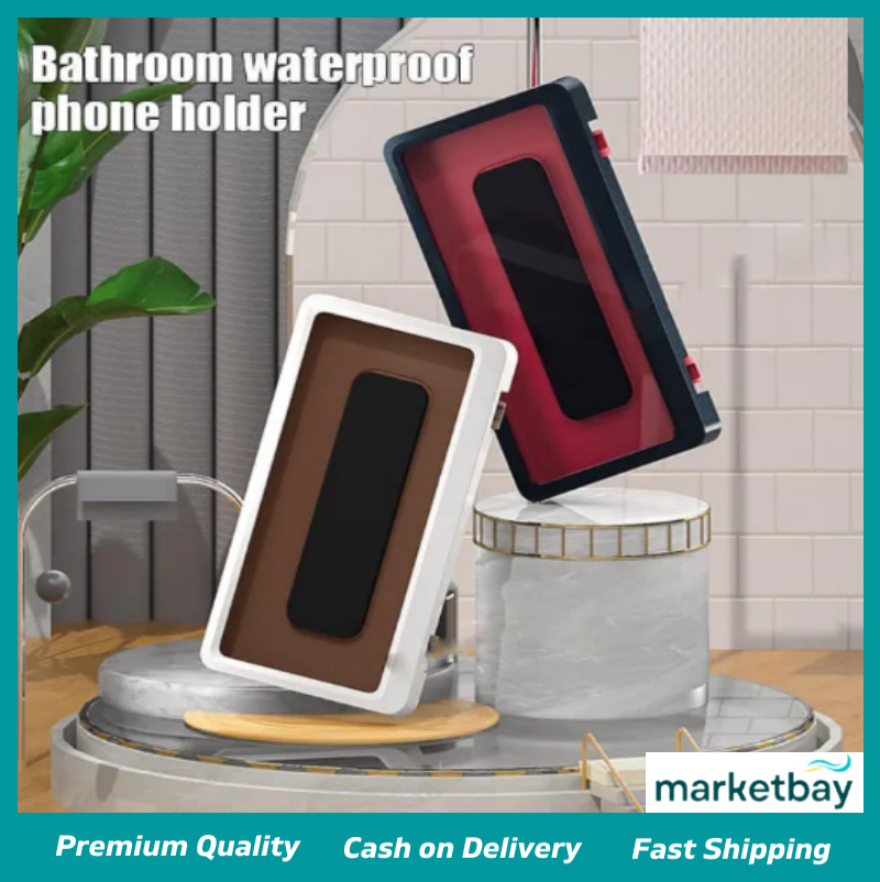 Marketbay Waterproof Phone Holder BathroomWaterproof Transparent Sealed
