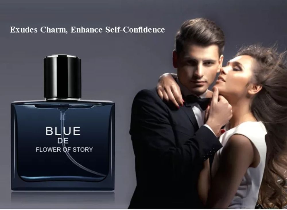 Manila Mart French men's perfume 50ml Blue cologne Body Spray Perfume