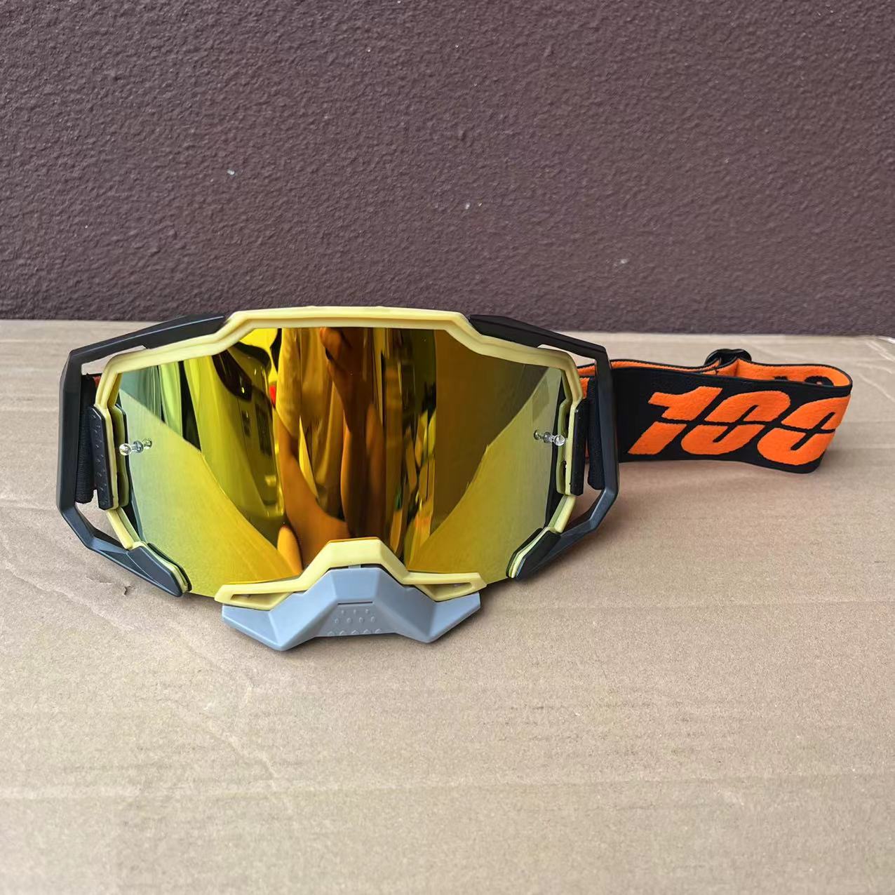 100 Armega Motorcycle Goggles mx Mountain Bike Goggles MX ATV MTB