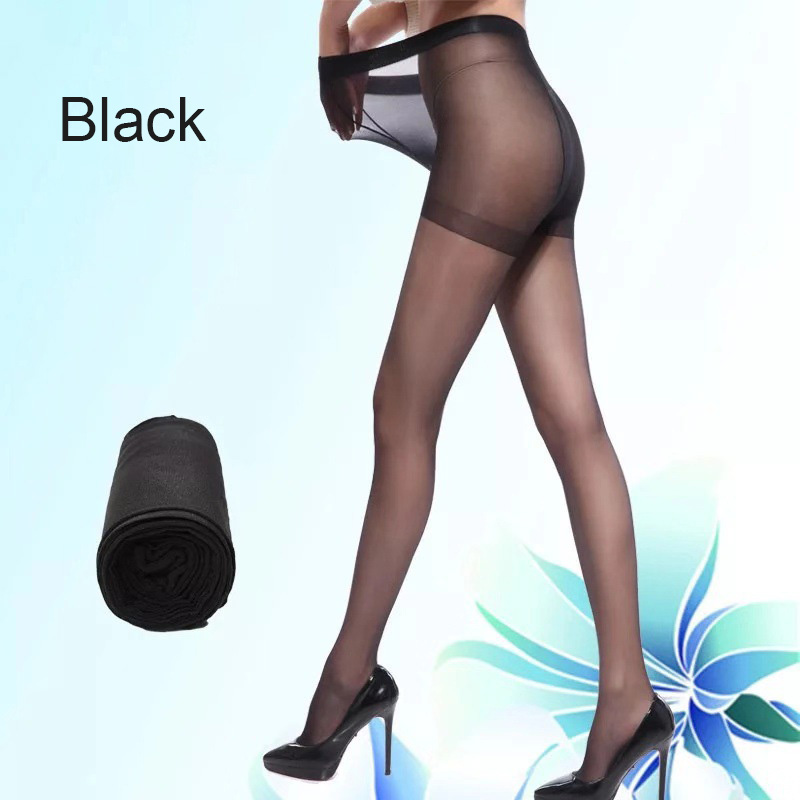 Ultrathin Stockings Corespun Silk Pantyhose T File Bikini Sexy Panty