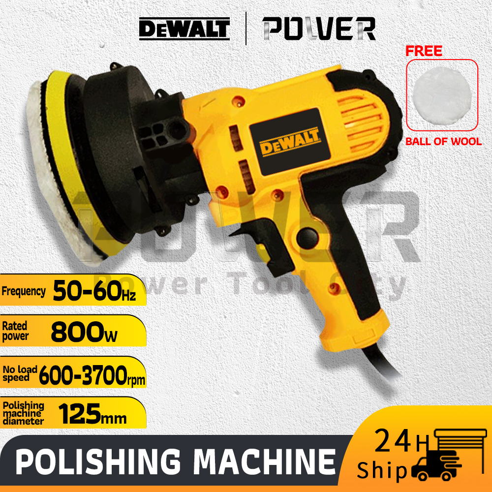 Dewalt 800W Electric Car Polisher 125mm Machine Auto Polishing Machine
