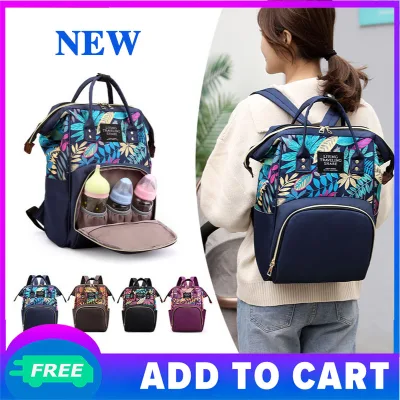 Mommy Bag Backpack Large Capacity Handbag Multifunctional Diaper Bag Baby Bag Travel Organizer