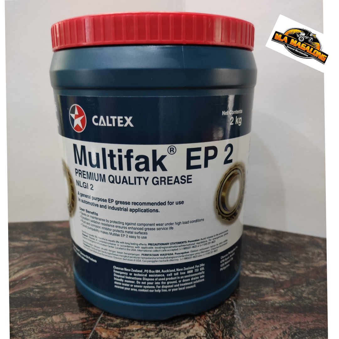 Caltex Multifak Ep 2 Premium Quality Grease 2 Kg Lazada