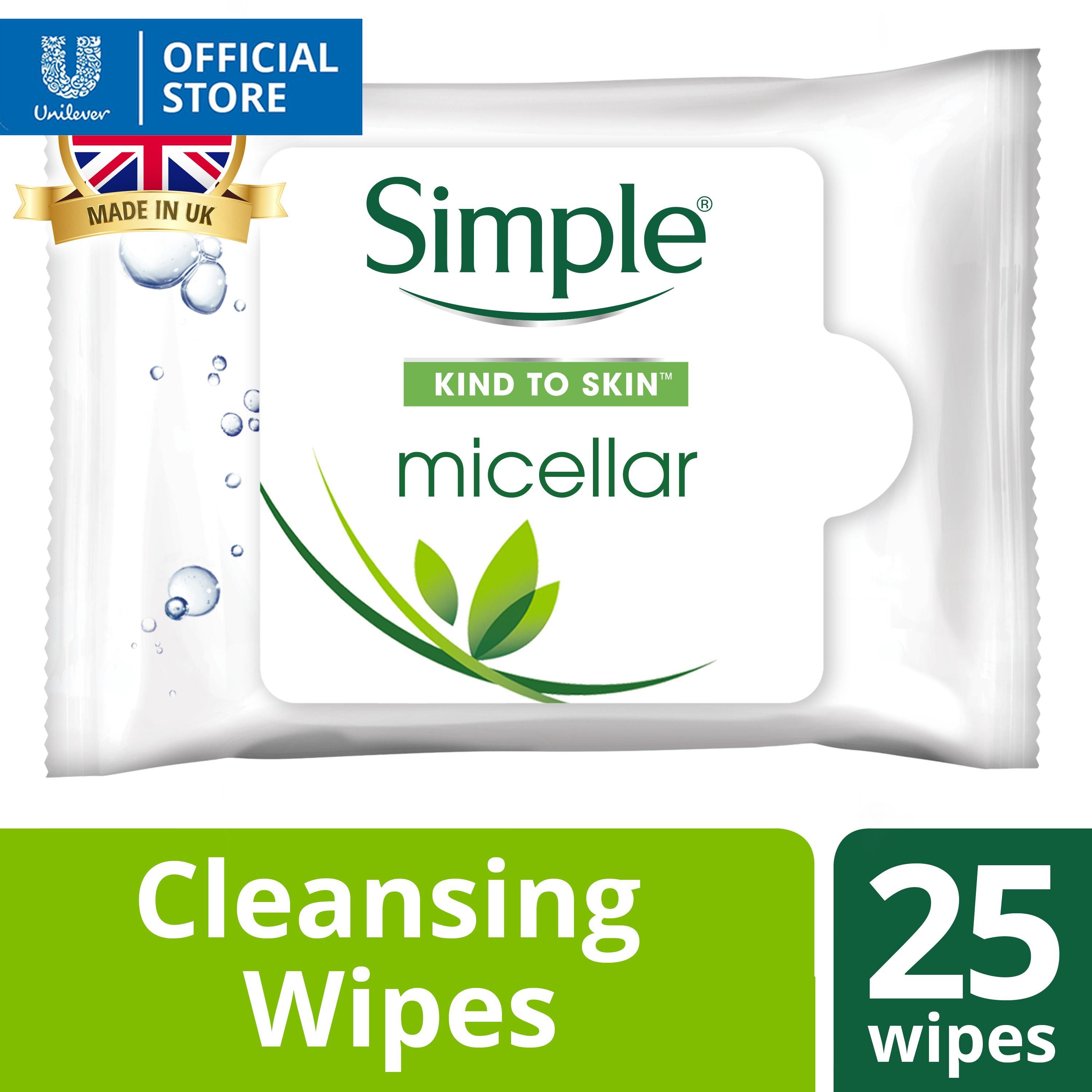 simple makeup wipes micellar