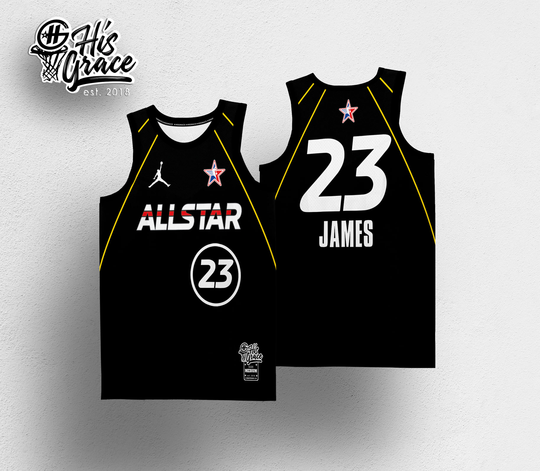 2021 NBA ALL STAR BLACK JERSEY