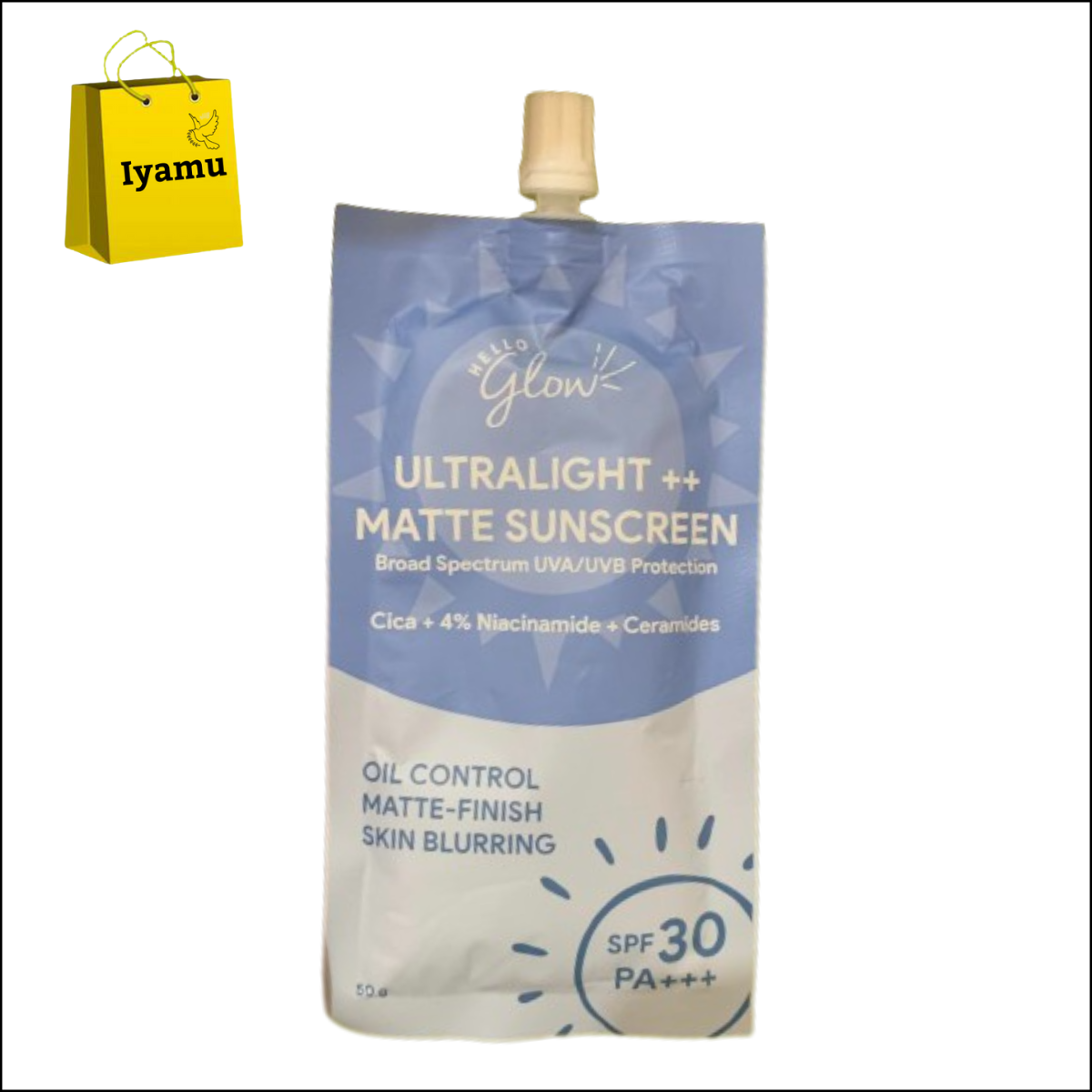 HELLO GLOW ULTRALIGHT ++ MATTE SUNSCREEN 50G SPF 30 | Lazada PH