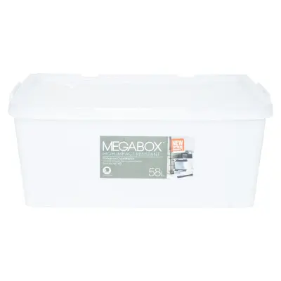 Landmark Megabox Storage Box 58 L Clear