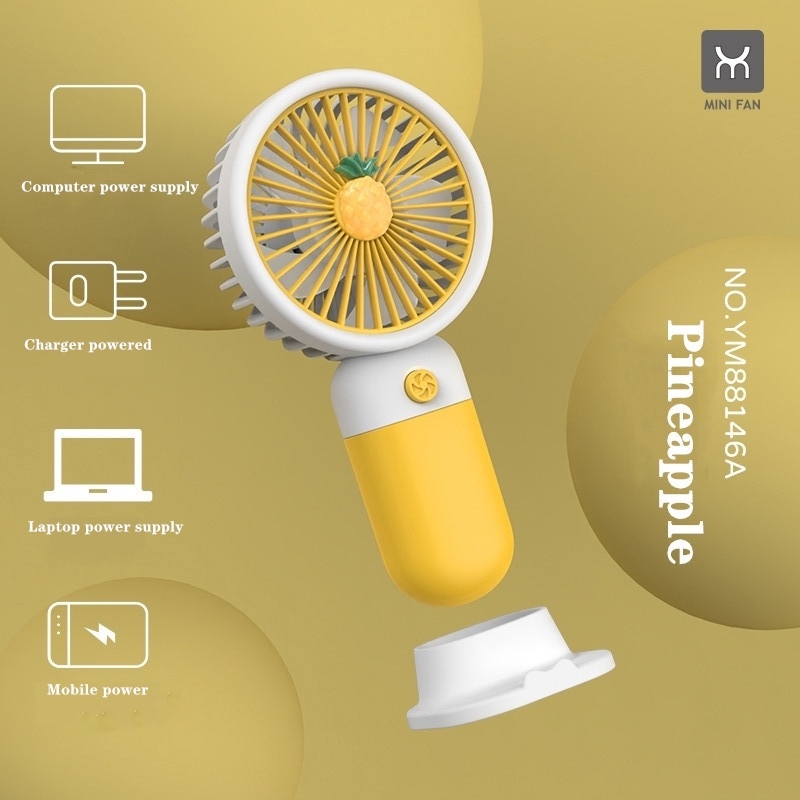 2023🔥 portable mini fortable handy fan electri USB rechargeable