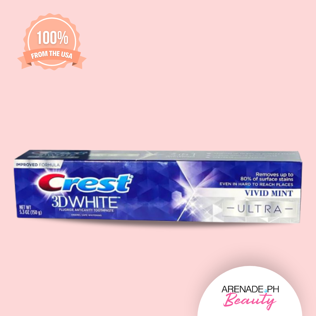 Crest 3D White Ultra Whitening Toothpaste Vivid Mint (5.2 oz 5 pk.)