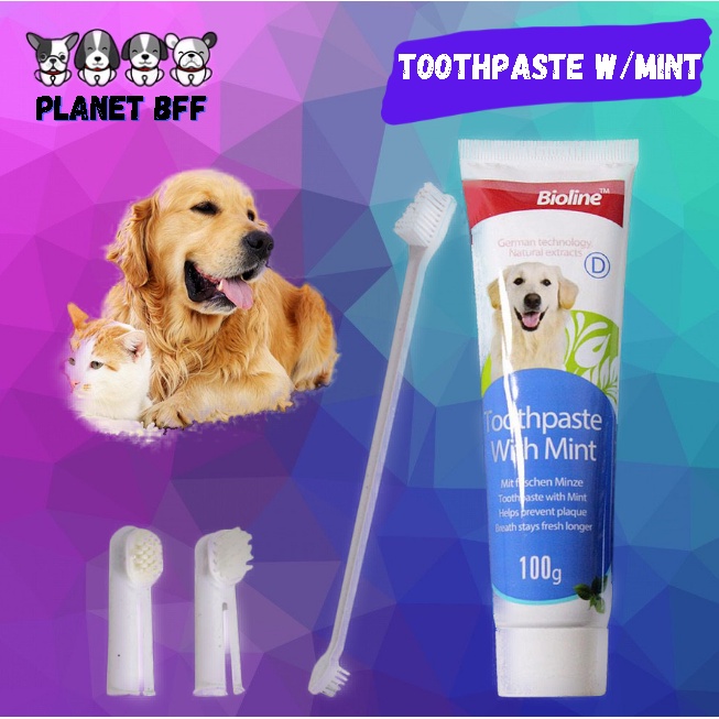 BFF Bioline Toothpaste with Mint Flavor Dental Care Pet