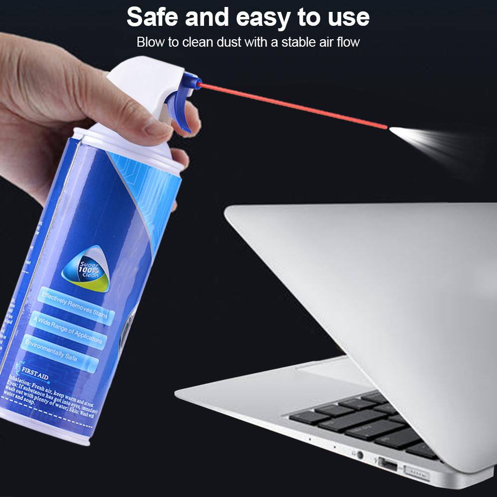 Ultra Duster Compressed Air Duster – 10 Oz, 2-Pack For PC, TV, Keyboard Cleaning