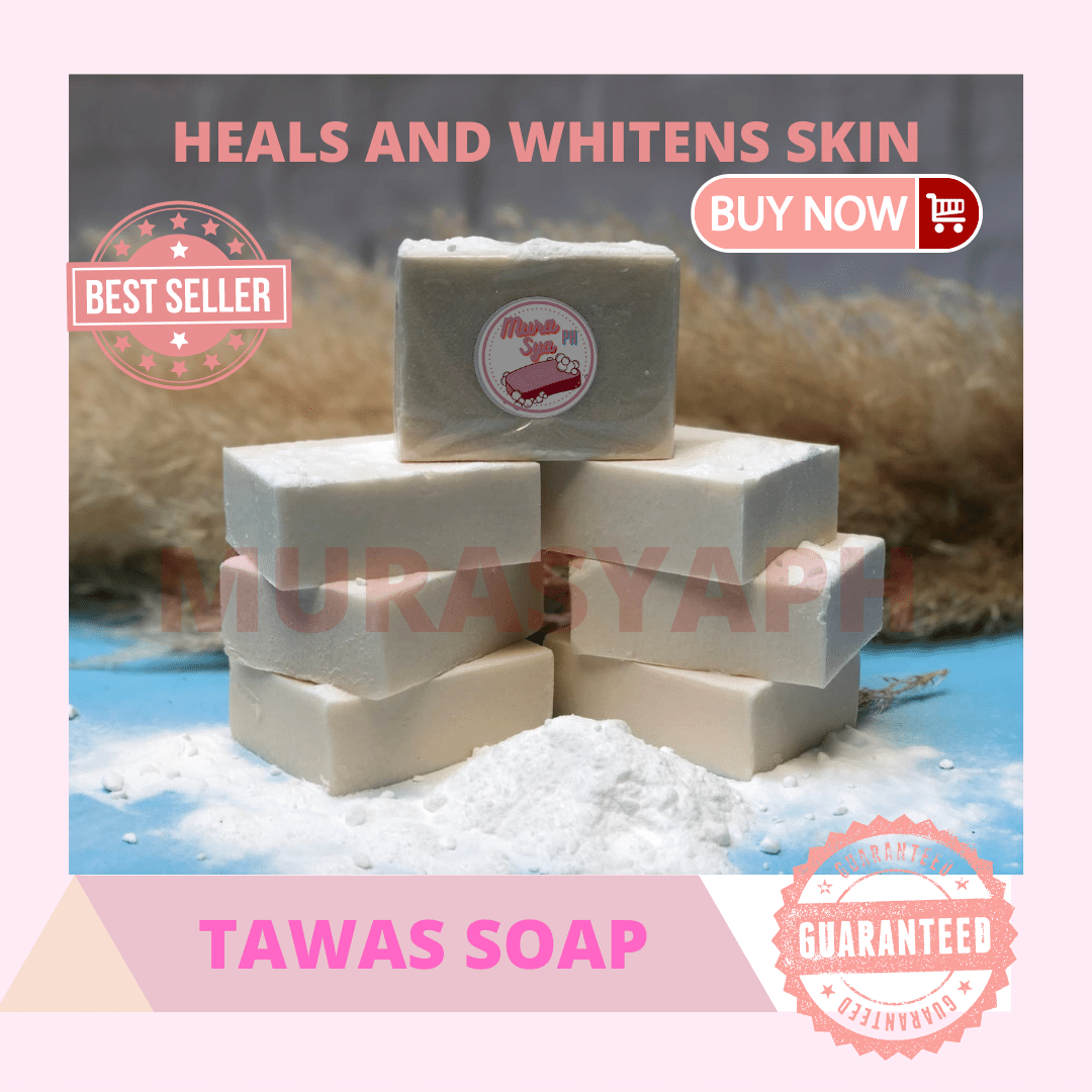 [100 ORGANIC TAWAS Soap] 10X UNDERARM WHITENING Whitens in just 7 days