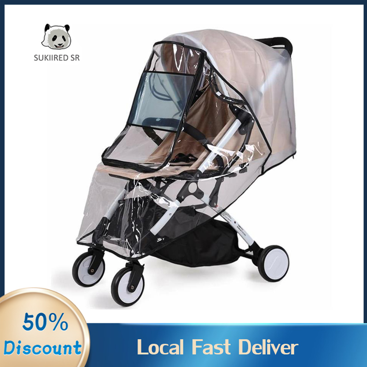 stroller rain cover with zipper