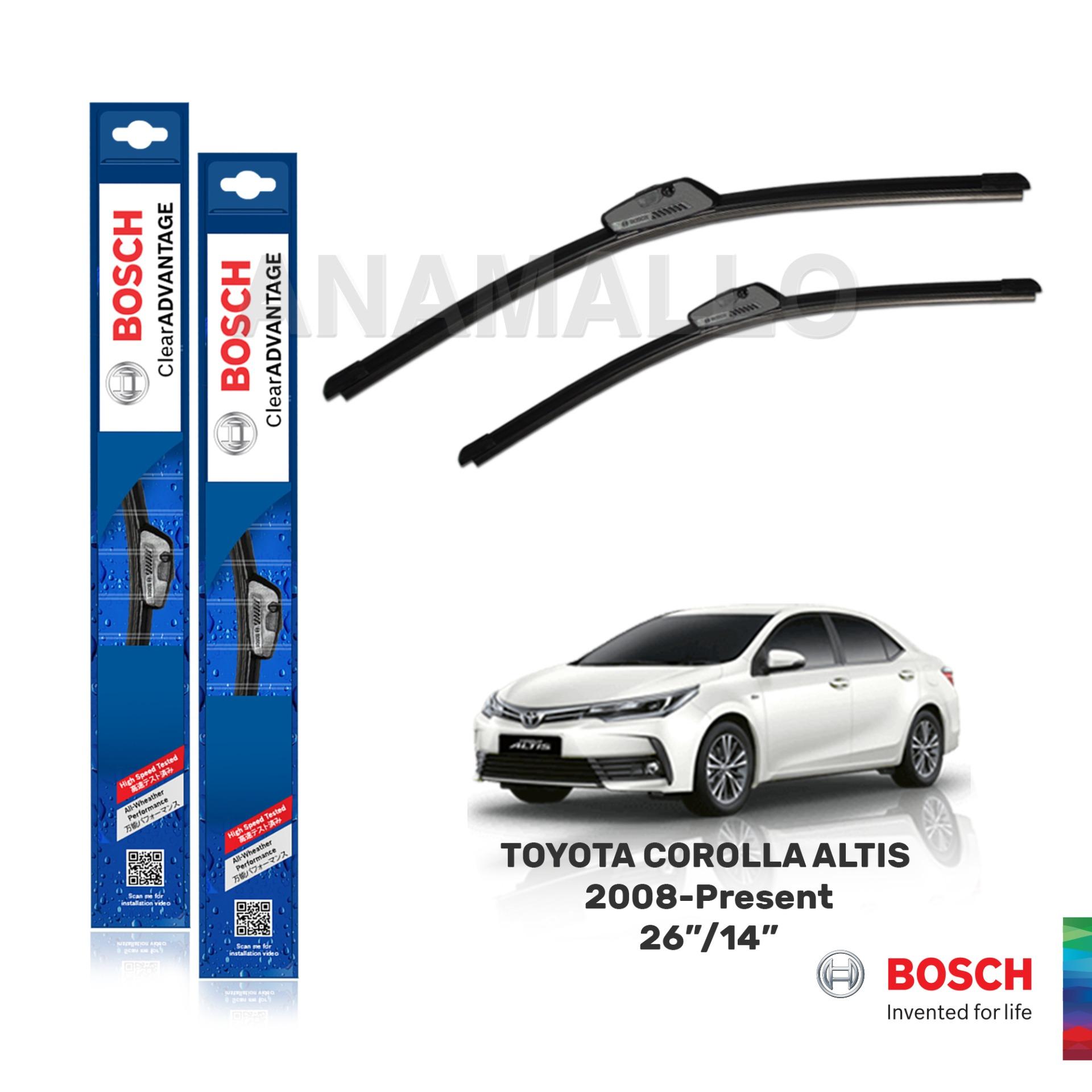 eBay offers JHOOK hybrid silicone windshield wiper blades suitable for the 2020-2023 Toyota Corolla.