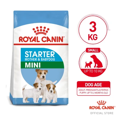 Royal Canin Mini Starter Mother & Babydog (3kg) - Size Health Nutrition