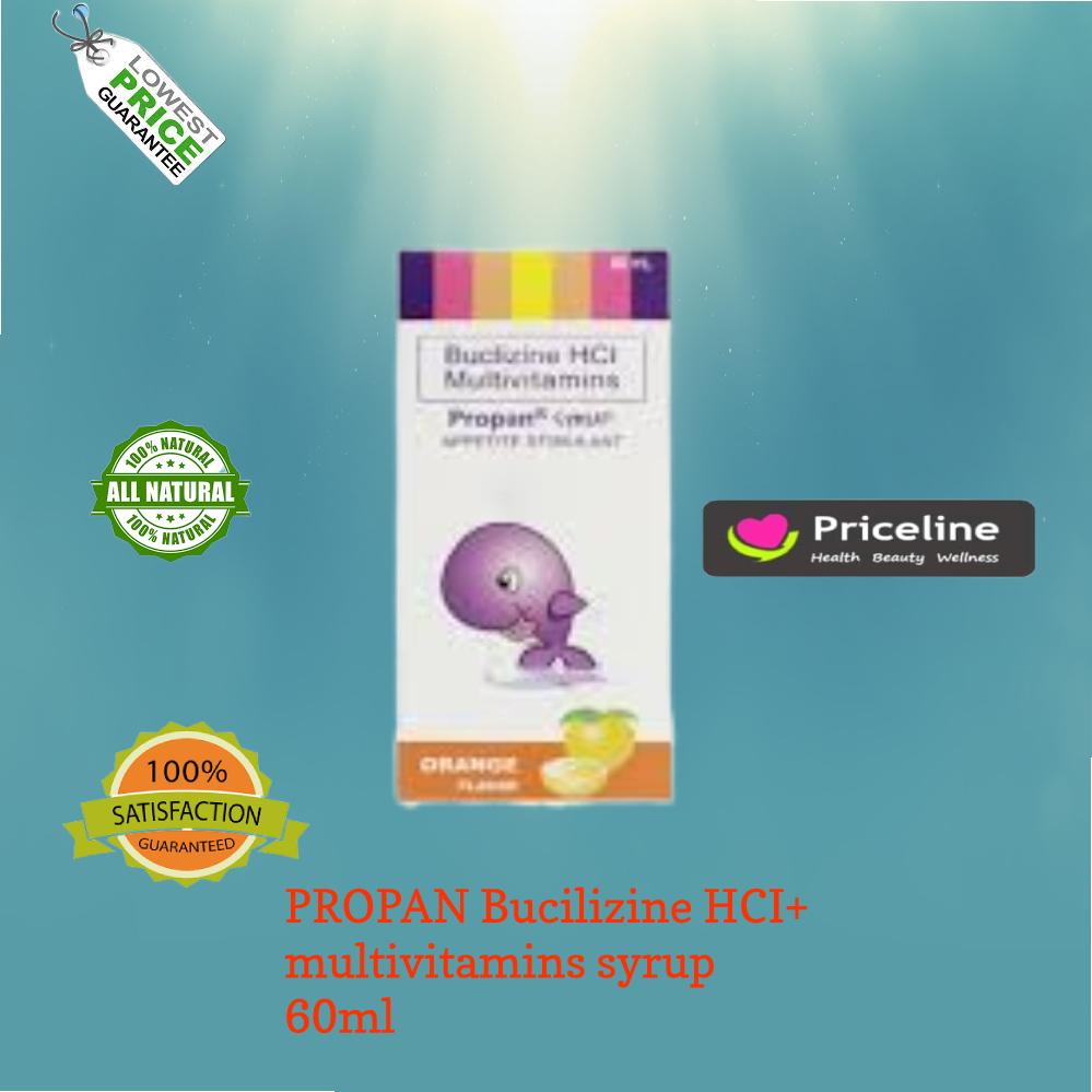 PROPAN Buclizine HCI Multivitamin Syrup 60ml Lazada PH