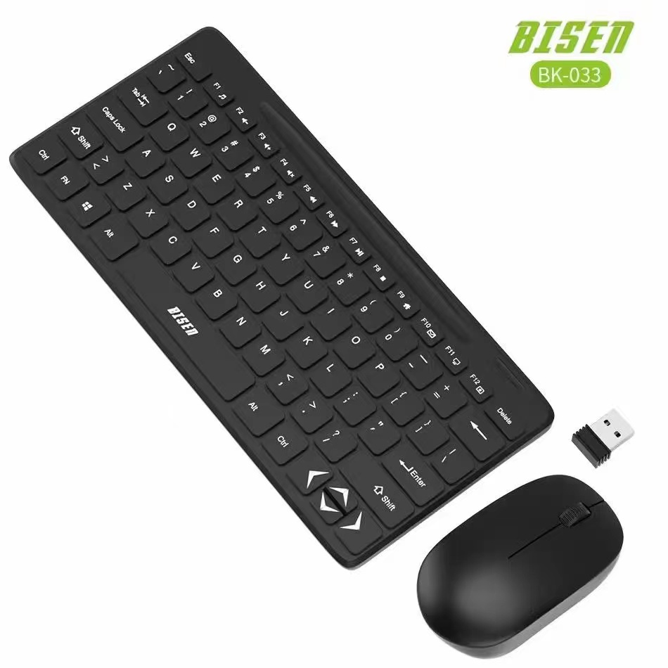 BISEN BK033 Wireless Bluetooth Keyboard Mouse Set Lightweight Protable