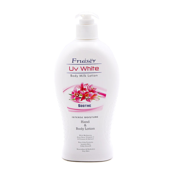 fruiser uv white body milk lotion