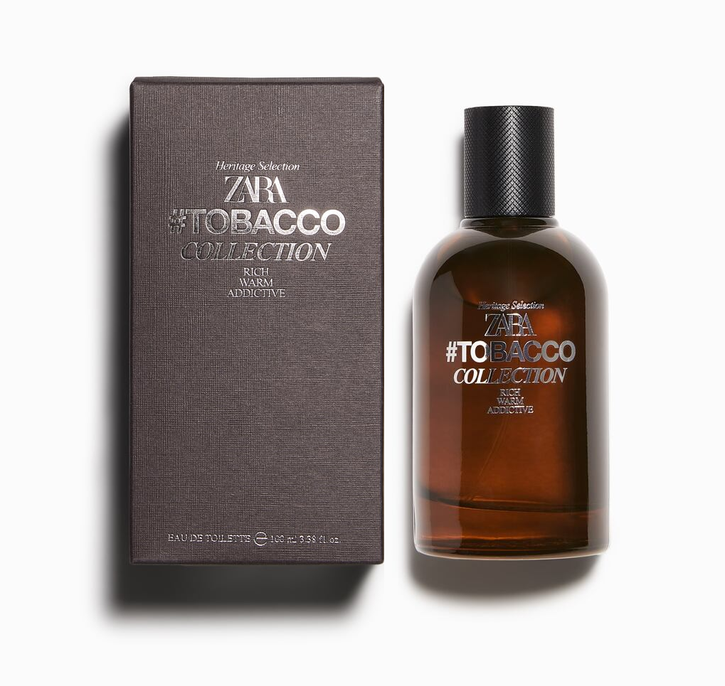 Zara Tobacco Collection Rich Warm Addictive Cologne for Men EDT Eau De  Toilette 100 ML (3.4 FL OZ)