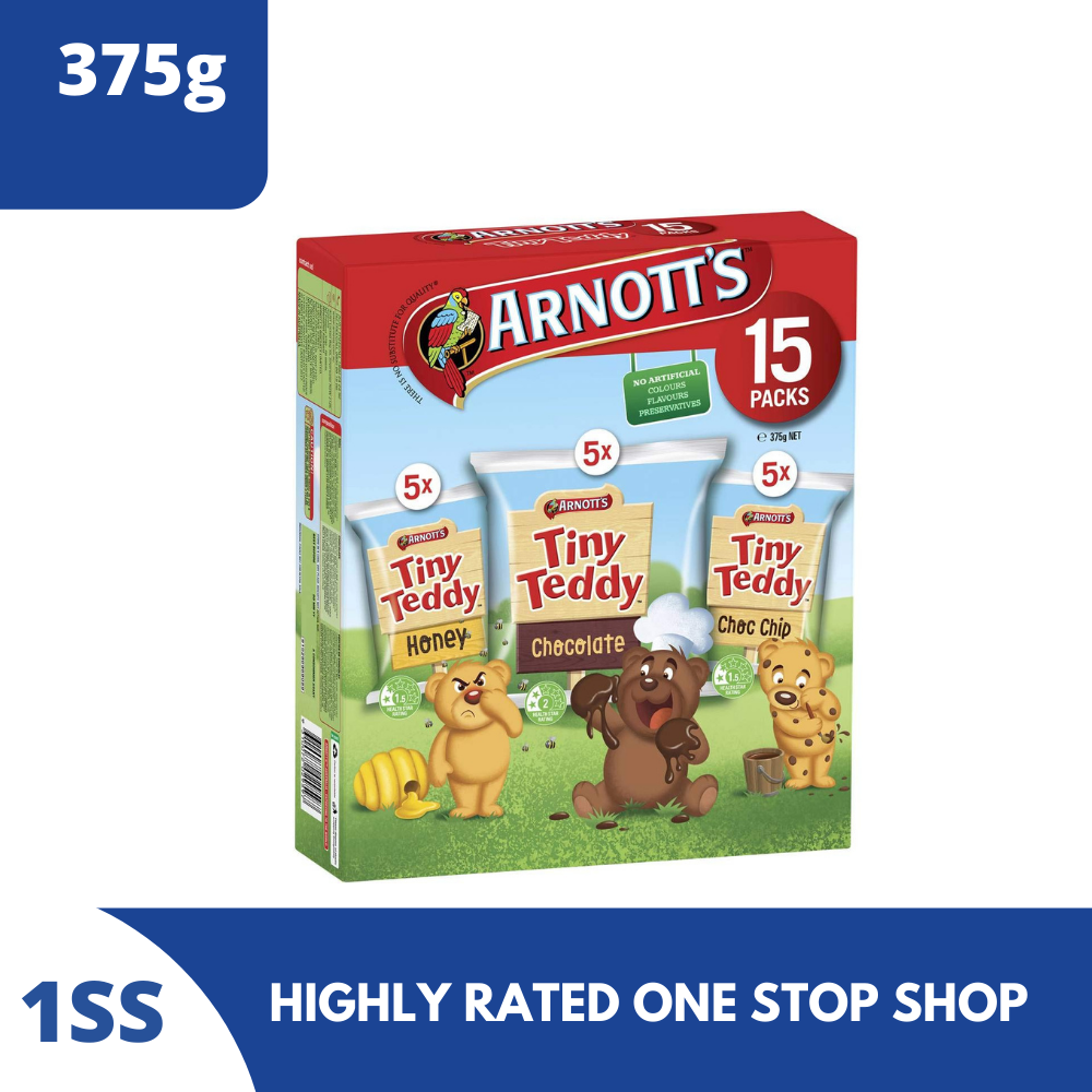 Arnott's - Tiny Teddy Variety/ Shapes Variety / Shapes Mini