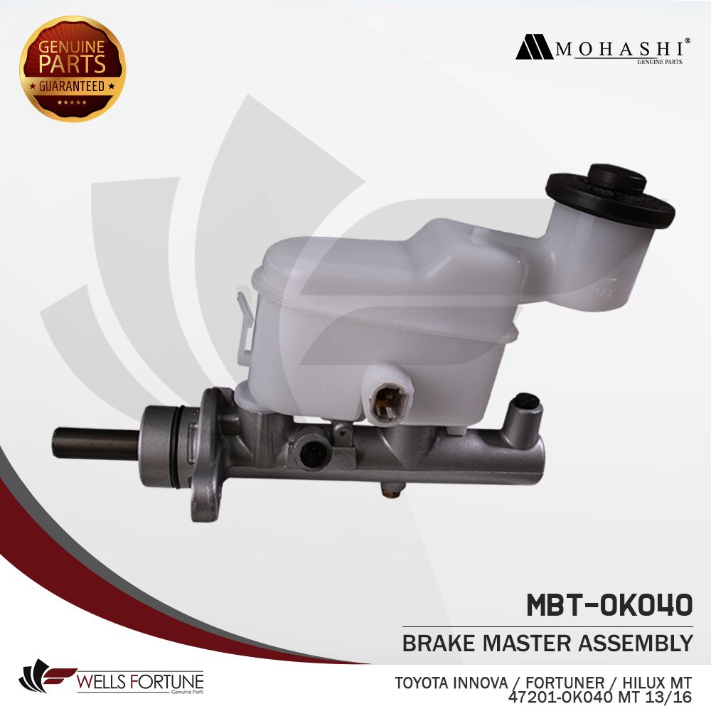 TOYOTA INNOVA FORTUNER HILUX MANUAL TRANSMISSION 13/16" BRAKE MASTER