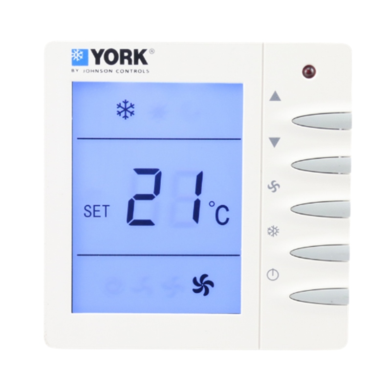 Central air conditioner thermostat control panel threespeed switch of york fan coil