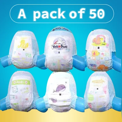 Baby Diaper Korean Diapers Pants 1 Pack By 50 Pieces