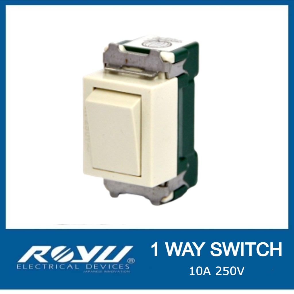 ROYU WAY SWITCH (CLASSIC SERIES) 1 WAY - 3 WAY | Lazada PH
