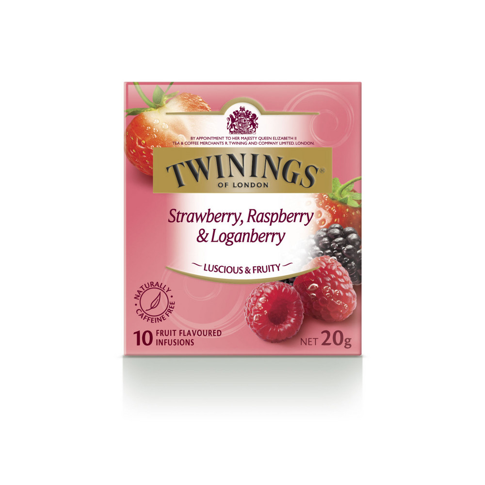 Twinings Strawberry, Raspberry & Loganberry Tea Bags 10pk 15g Lazada PH