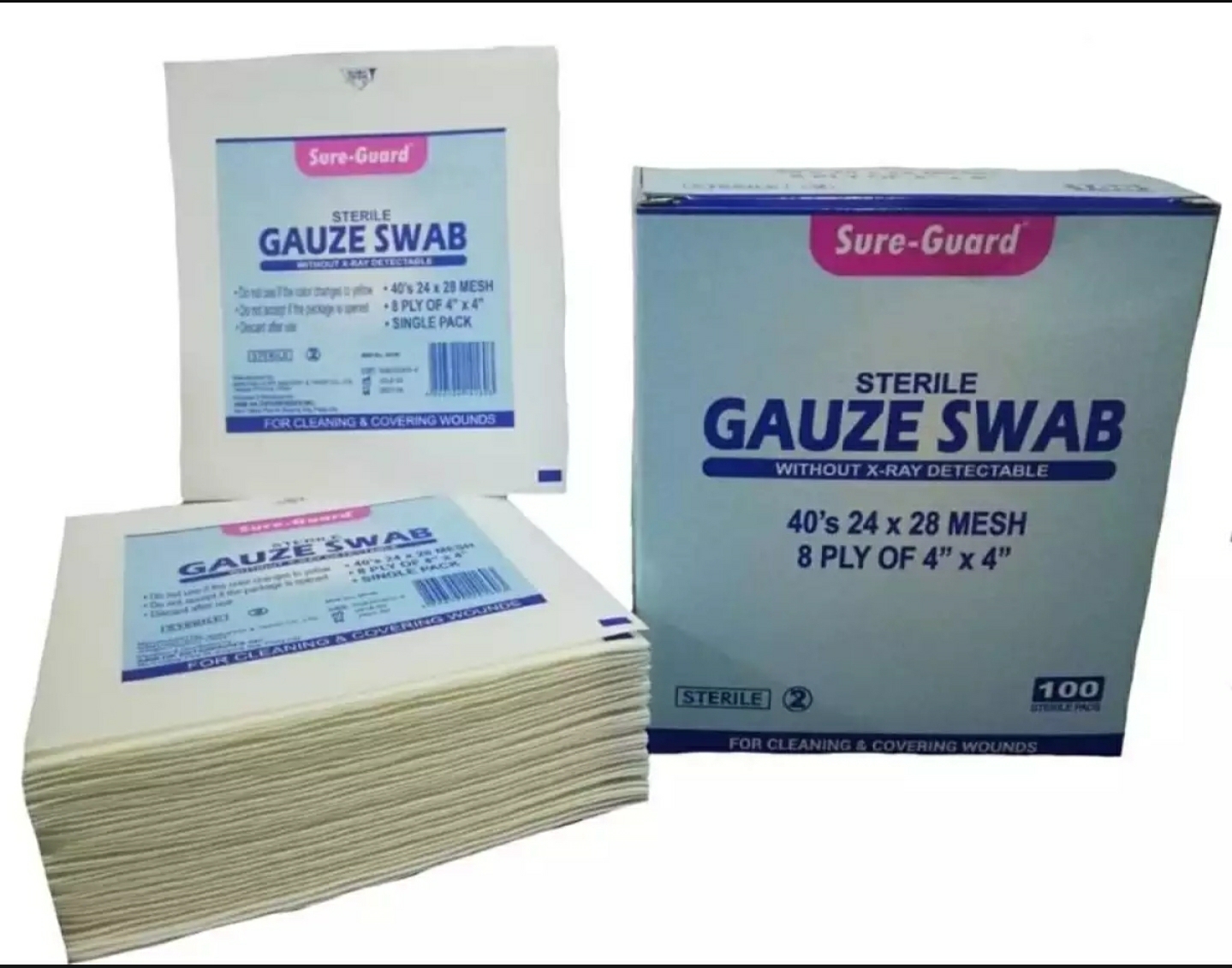 Sterile Gauze Pad, 3x3 ubicaciondepersonas.cdmx.gob.mx