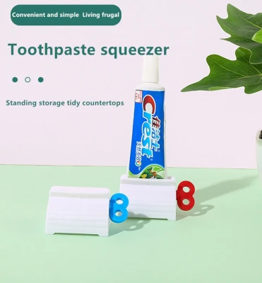 Squeeze toothpaste Lazy Children squeeze a sample facial cleanser bathroom manual toothpaste squeeze clip Creative Simple Toothpaste Clip