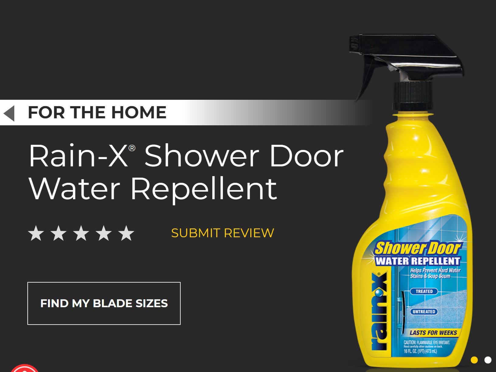 16 fl. oz. Glass Cleaner Shower Door Repellent