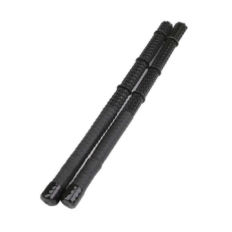 2Pcs Cajon Brush Telescoping Drum Brushes Nylon Sticks Percussion for